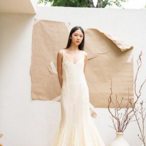 Isla Mesh Maxi Dress